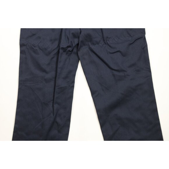 Deadstock Vintage Bulwark FR Mens 36x30 Fire Flame Resistant Workwear Pants Blue - Picture 15 of 16